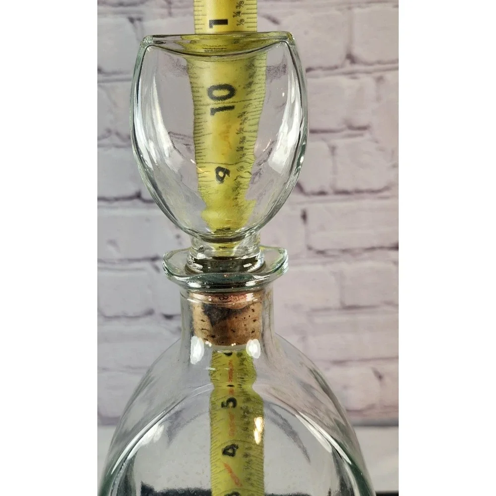 Prohibition Era Clear Vintage Liquor Decanter History